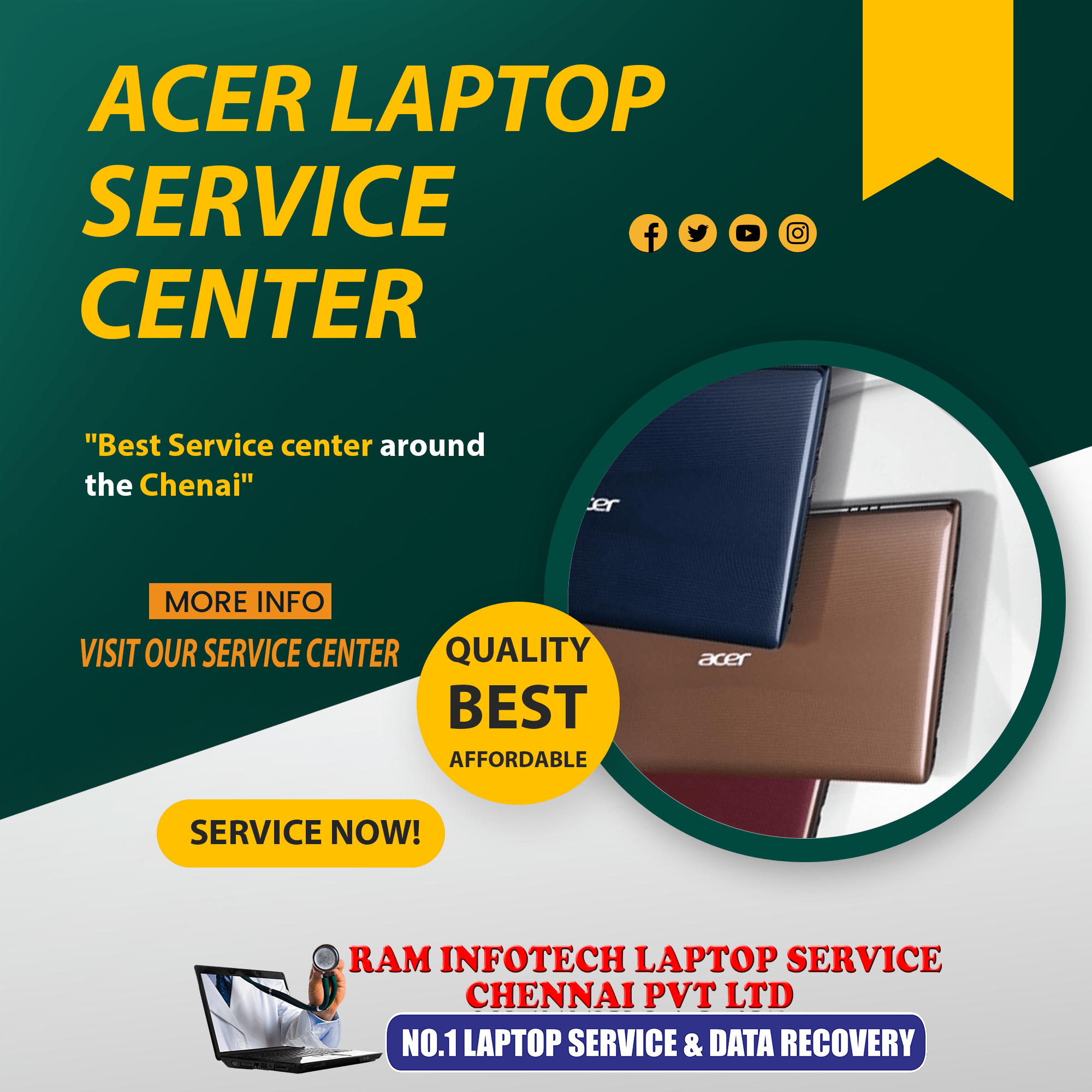 laptop service shop in chennai